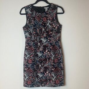 H&M Floral Tapestry Mini Dress